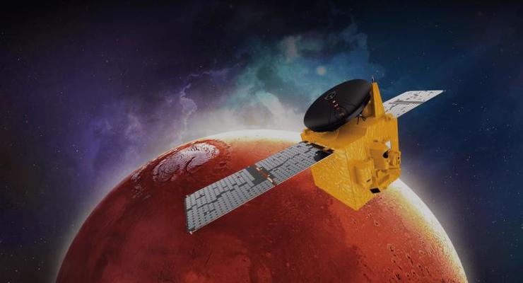 Космический корабль ОАЭ вышел на марсианскую орбиту