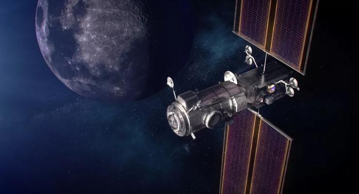 NASA выбрало SpaceX для запуска первых частей лунной станции