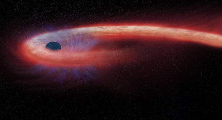 Астрономы впервые обнаружили "призрачную частицу" разорванной звезды