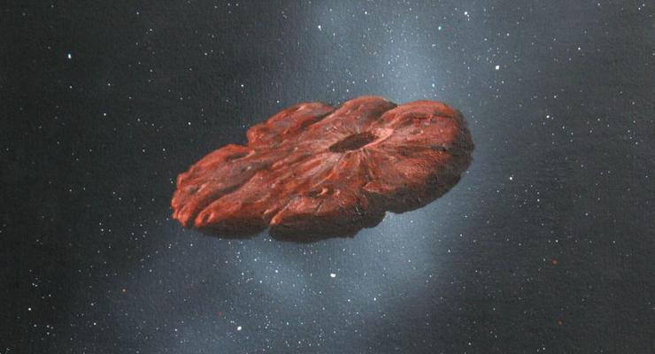Межзвездный астероид Оумуамуа может быть куском планеты