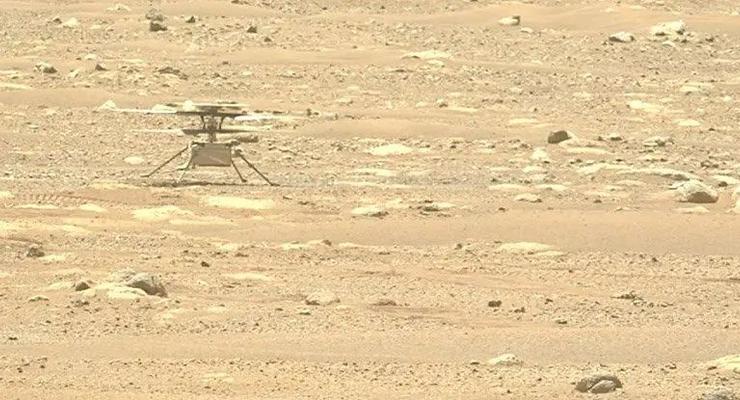 Полет марсианского вертолета Ingenuity перенесли