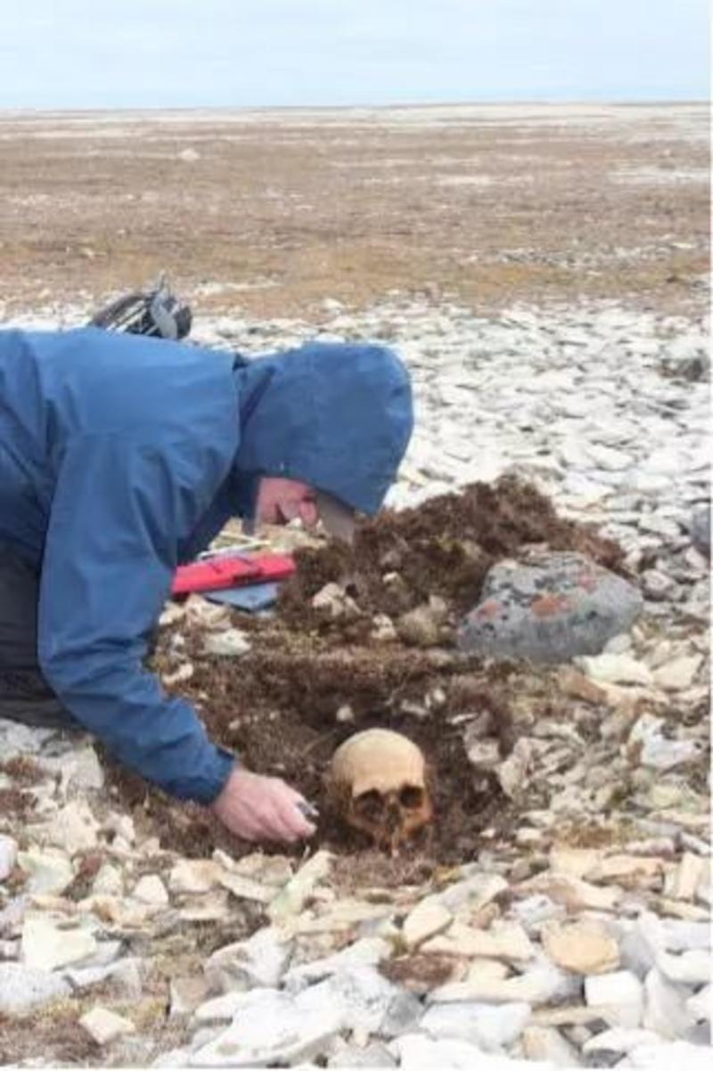 Обнаружены останки обреченной арктической экспедиции / Университет Ватерлоо
