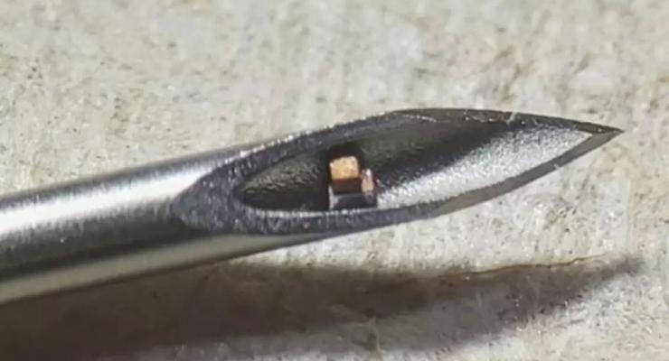 Создан самый маленький чип в мире для ввода в организм