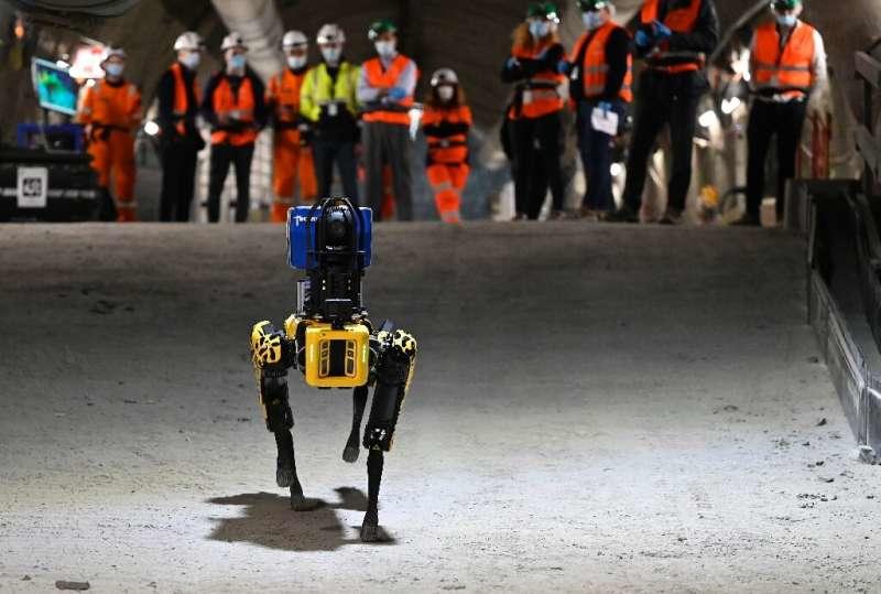Робопса Boston Dynamics отправили в подземное ядерное хранилище / Ecole des Mines