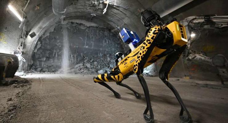 Робопса Boston Dynamics отправили в подземное ядерное хранилище