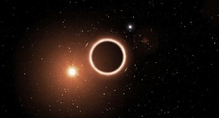 Черная дыра в центре галактики может быть темной материей