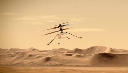 Марсианский вертолет пережил сбой во время шестого полета