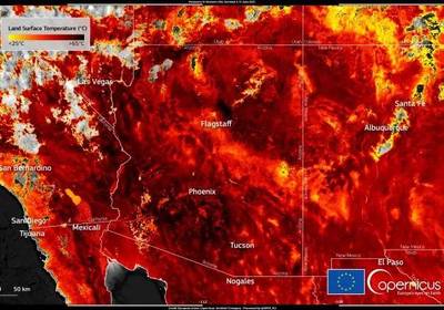 Июнь 2021 стал самым жарким в истории Америки