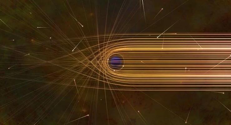 Математики описали искажение Вселенной черной дырой