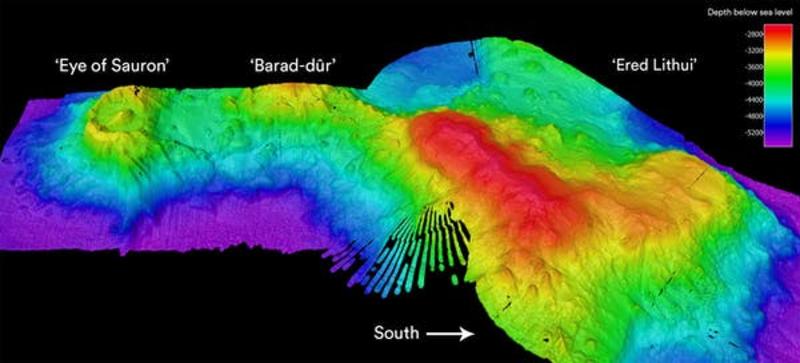 Обнаружен древний глаз Саурона, и это подводный вулкан / CSIRO