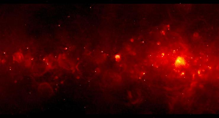 Астрономы обнаружили роддом для звезд в Млечном Пути