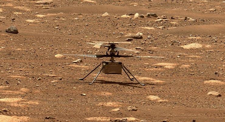 Ingenuity готовится к новому полету на Марсе