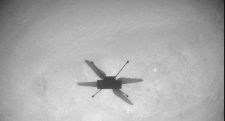 Марсианский вертолет Ingenuity совершил 13-й полет