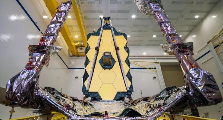 Запуск космического телескопа Джеймса Уэбба отложен до декабря