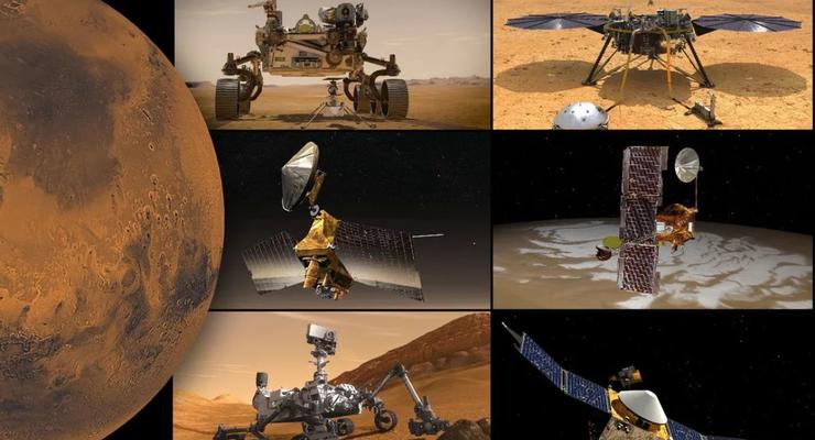 Связи нет: NASA не может связаться с Марсом из-за Солнца