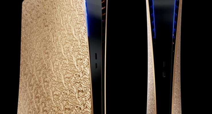 Уникальные золотые PlayStation 5 продают по 350 тысяч долларов за штуку