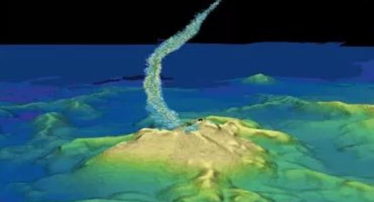 Самое большое подводное извержение породило вулкан размером с небоскреб