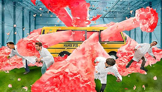 10 000 литров слоновьей зубной пасты в автобусе: Эксперименты