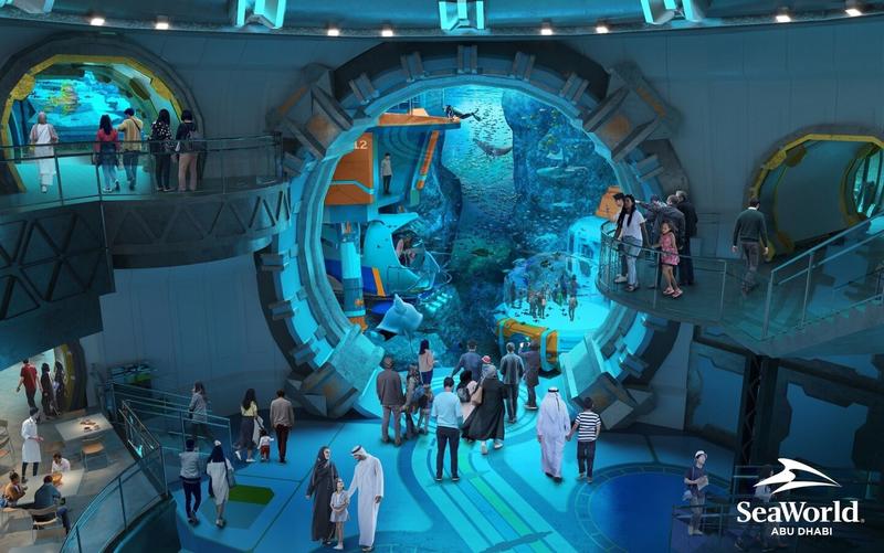В Абу-Даби завершается строительство крупнейшего в мире аквариума / PRNewsfoto
