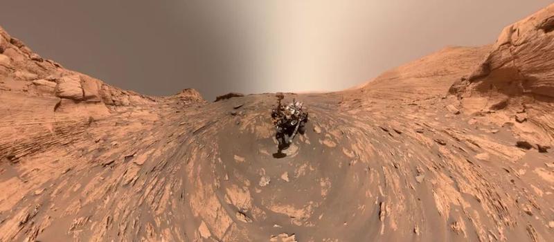 Панорама Марса, сделанная марсоходом / NASA