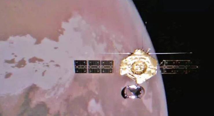 Марсианский аппарат сделал селфи на фоне Красной планеты