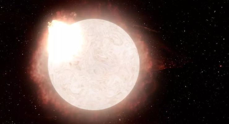 Ученые впервые наблюдали взрыв звезды в реальном времени