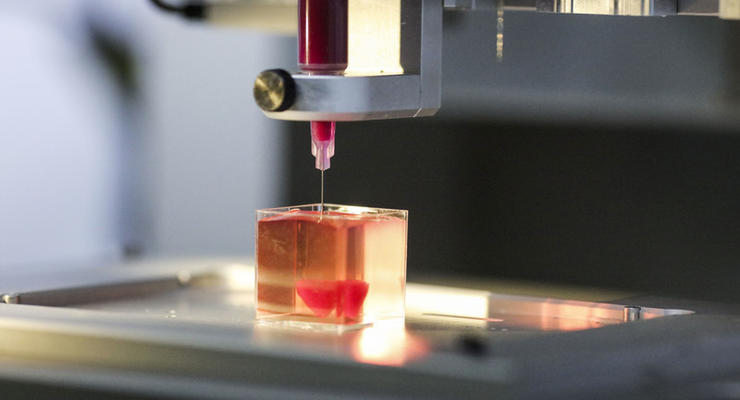 На 3D-принтері надруковано елемент справжнього серця