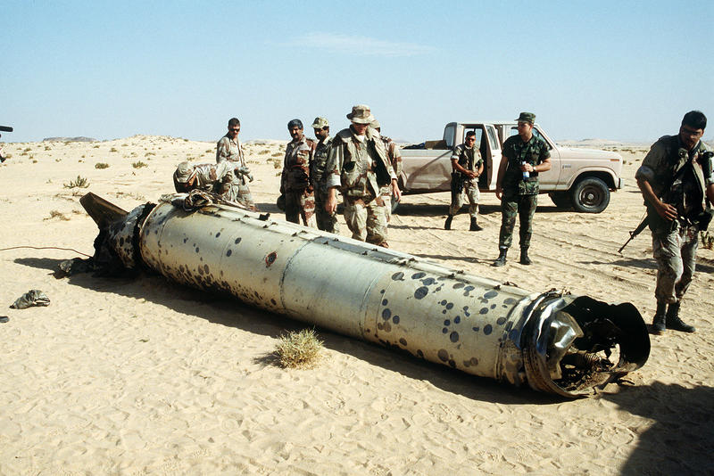 Корпус иракской ОТР, которую сбили из ЗРК Patriot - фото wikipedia