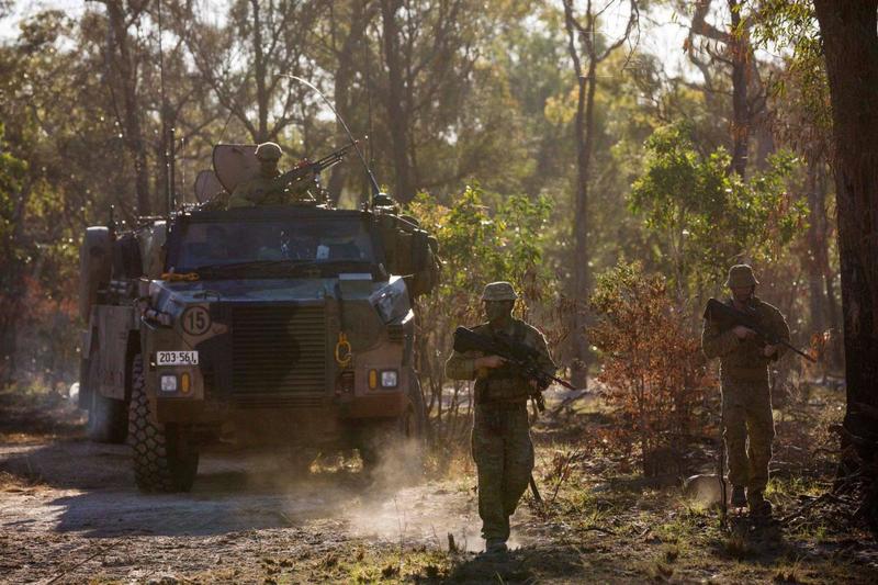БТР Bushmaster – фото Australian Army/Facebook