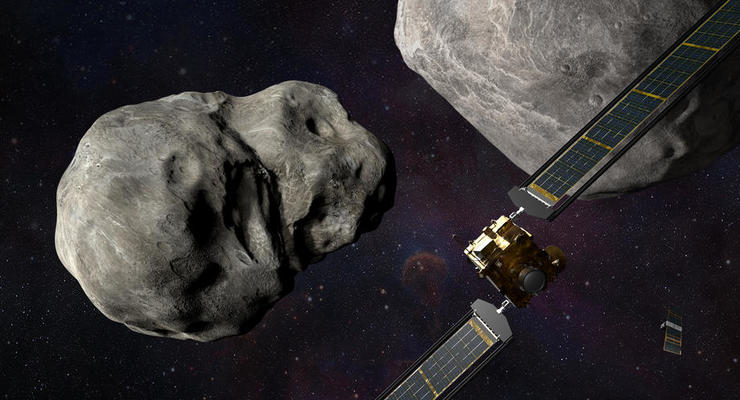 Впервые в истории человечества NASA смогло сбить астероид с его орбиты