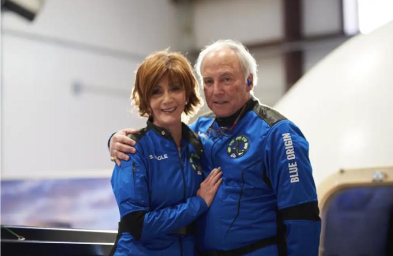 Шерон та Марк Хейгл - фото Blue Origin