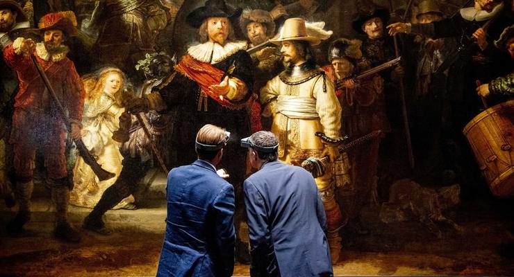 В картине Рембрандта "Ночной дозор" нашли уникальную деталь
