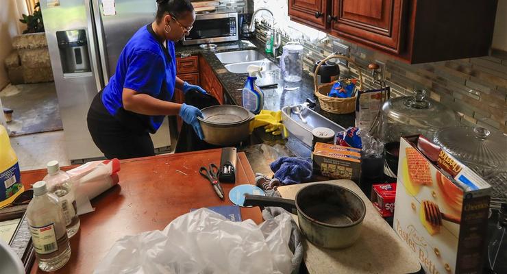 Уборка на кухне помогает похудеть - исследование