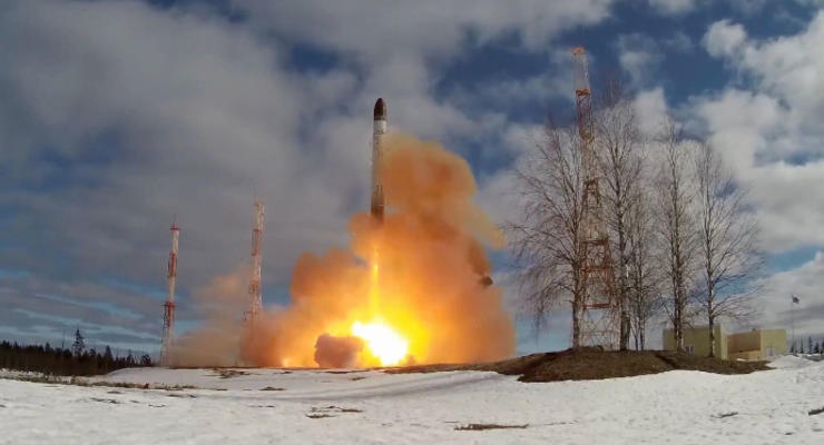 Россия провалила тест ракеты "Сармат" с ядерными боеголовками - CNN