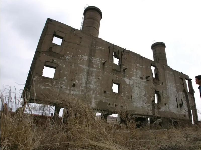 Руины здания японского центра бактериологической войны в Харбине - фото Reuters