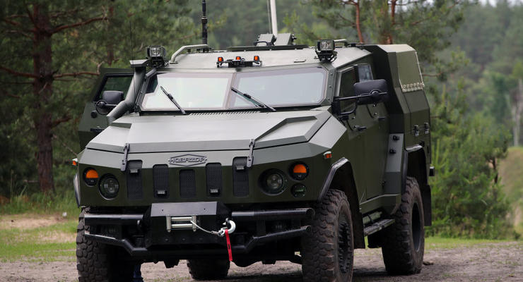 На обновленную украинскую бронемашину "Новатор" можно поставить ПВО