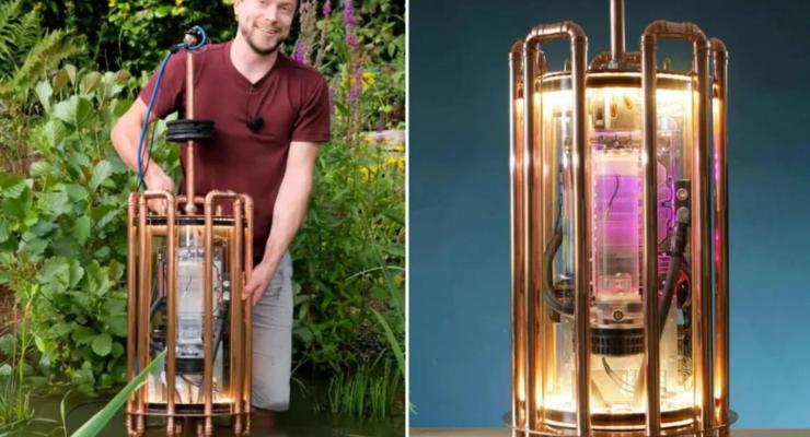 Блогер создал первый в мире подводный компьютер