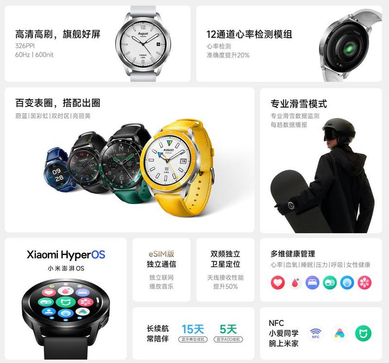 Xiaomi Watch S3 - фото Xiaomi