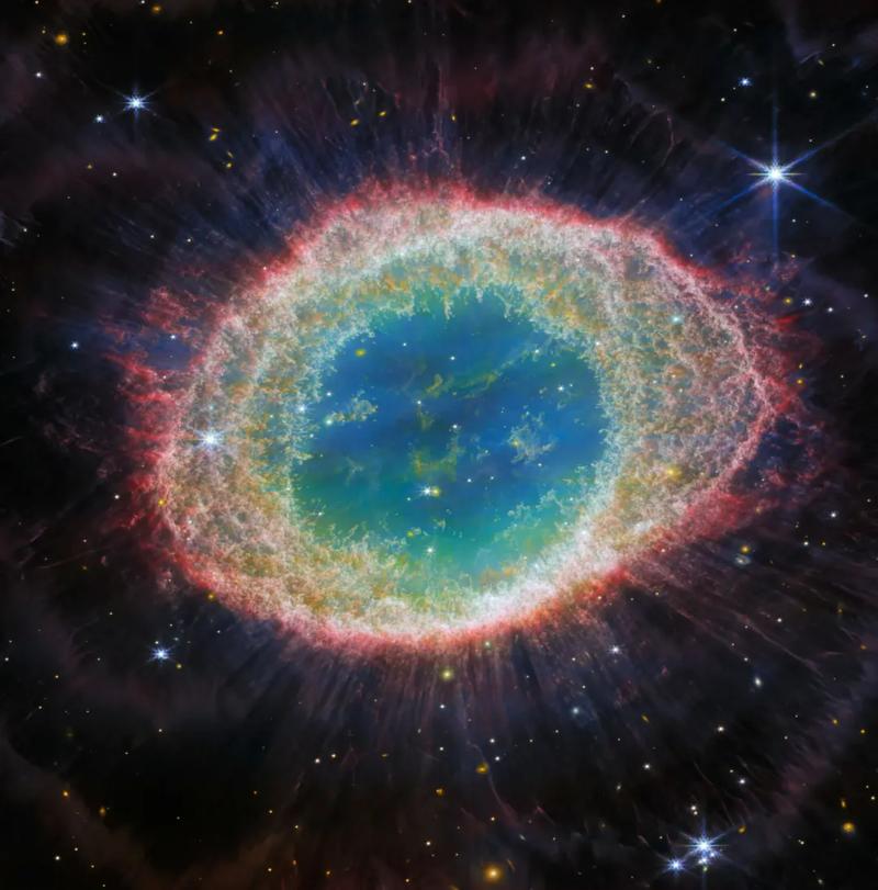 Туманность Кольцо – фото NASA, ESA, CSA