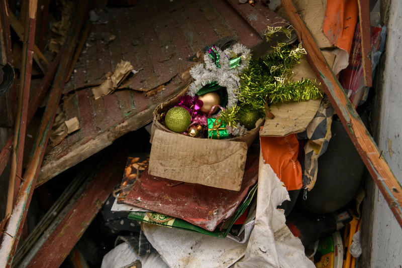 Последствия недавнего обстрела Киева – фото  Getty Images