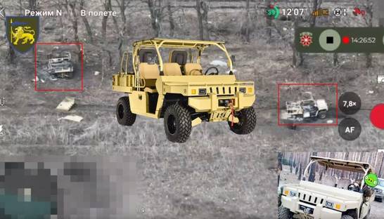 Оккупанты пытались вести штурм на "гольф-карах"