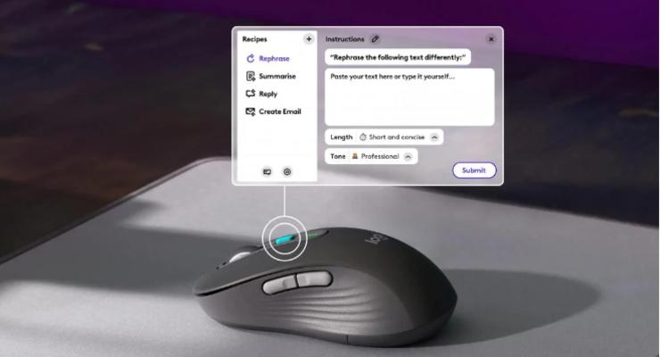 У Logitech вышла мышка с искусственным интеллектом: возможности